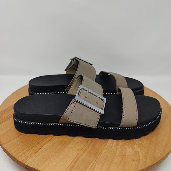 Sorel Shoes - Sorel Roaming Slides- Womens- Size 9- Tan- [NL4176-297]- Comfort- Slide Sandals